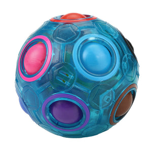 Luminous Rainbow Magic Cube Ball - ilove2fidget
