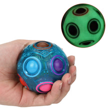 Luminous Rainbow Magic Cube Ball - ilove2fidget