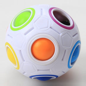 Rainbow Magic Cube Ball - ilove2fidget